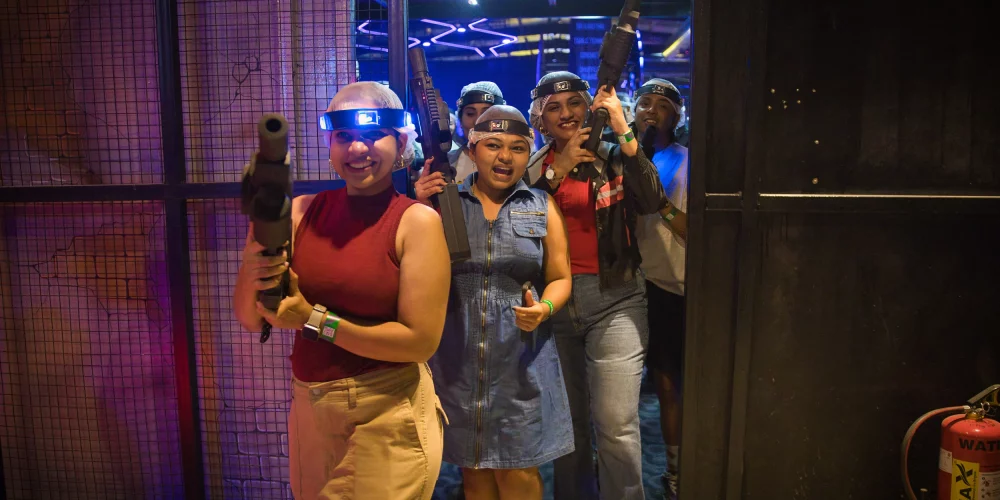 Laser Tag Combat Zone Experience