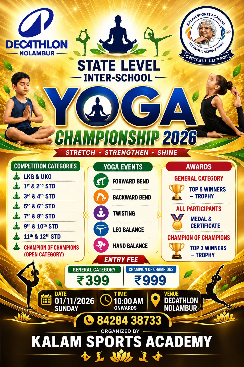 State Level Inter-School Yoga Championship