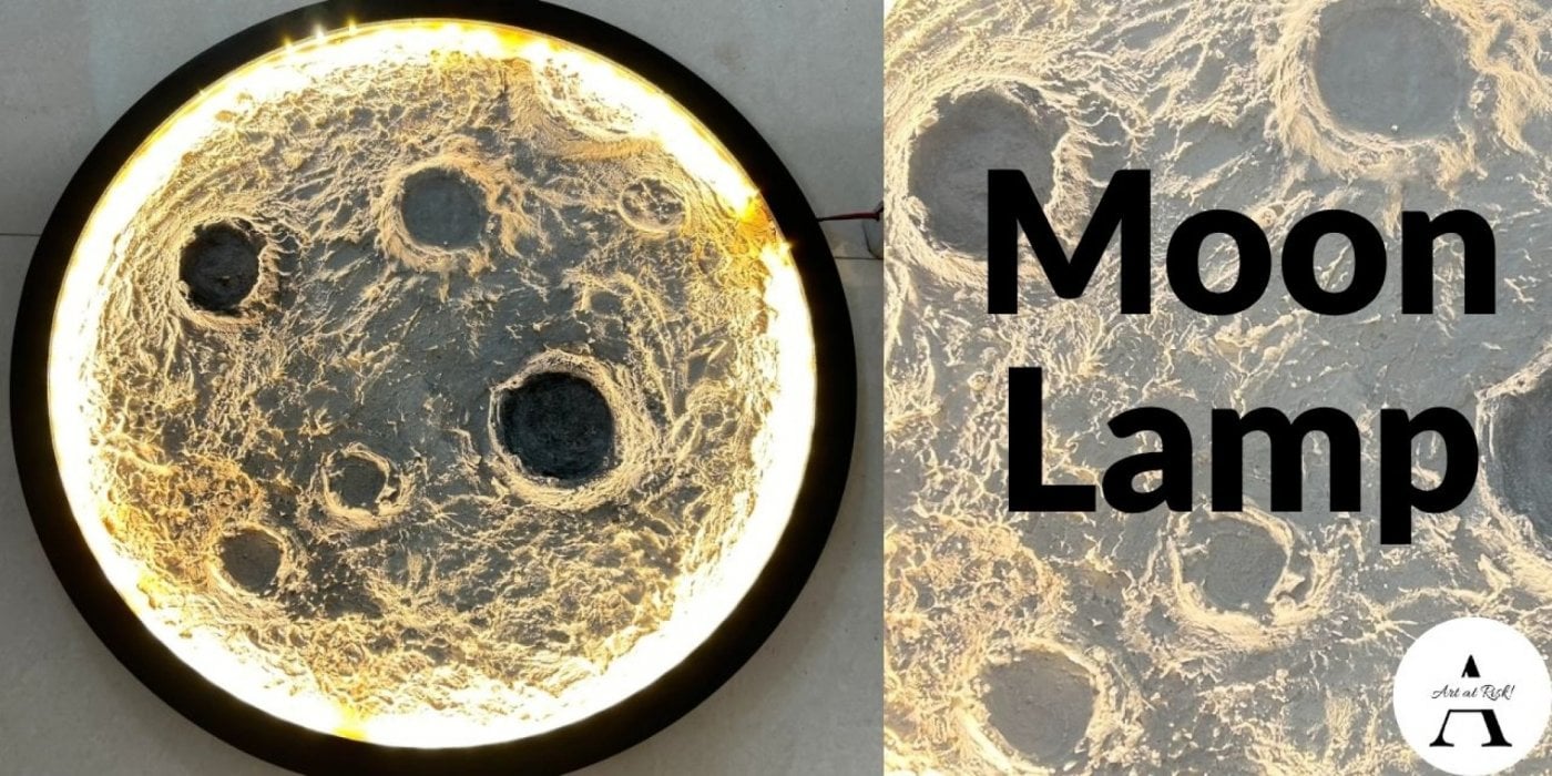 Moon lamp making workshop by Artatrisk