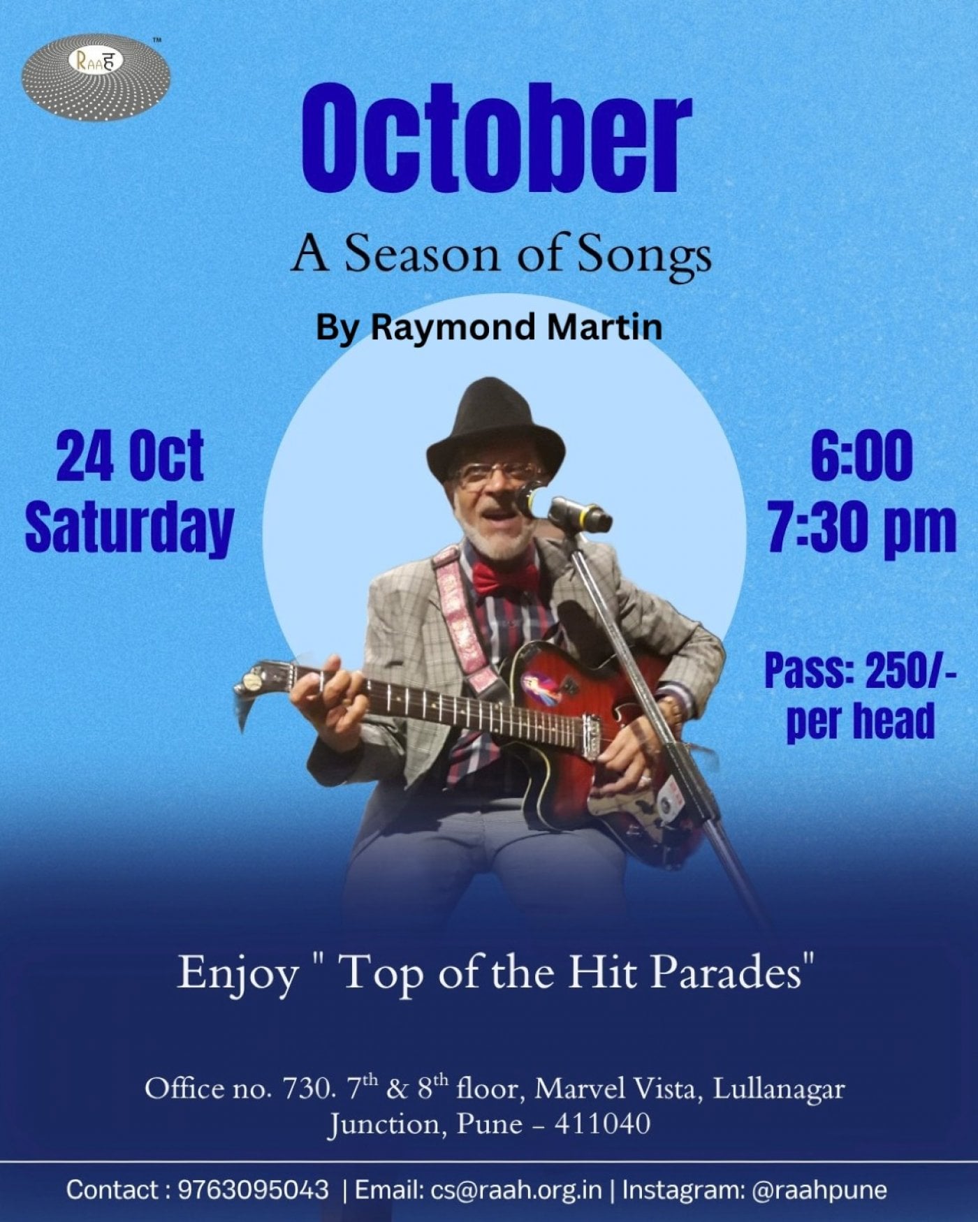 October: A Season of Songs By Raymond Martin.