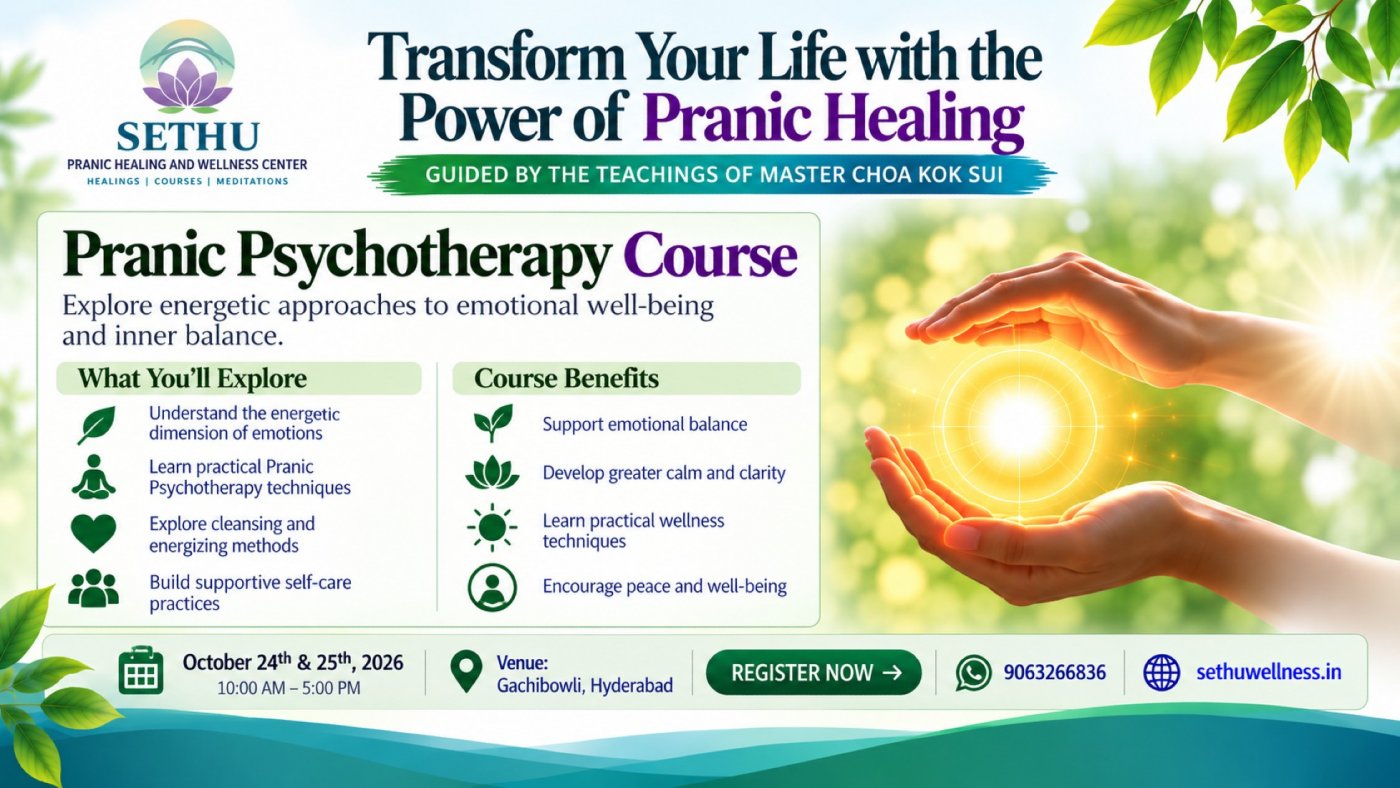 Pranic Psychotherapy Course