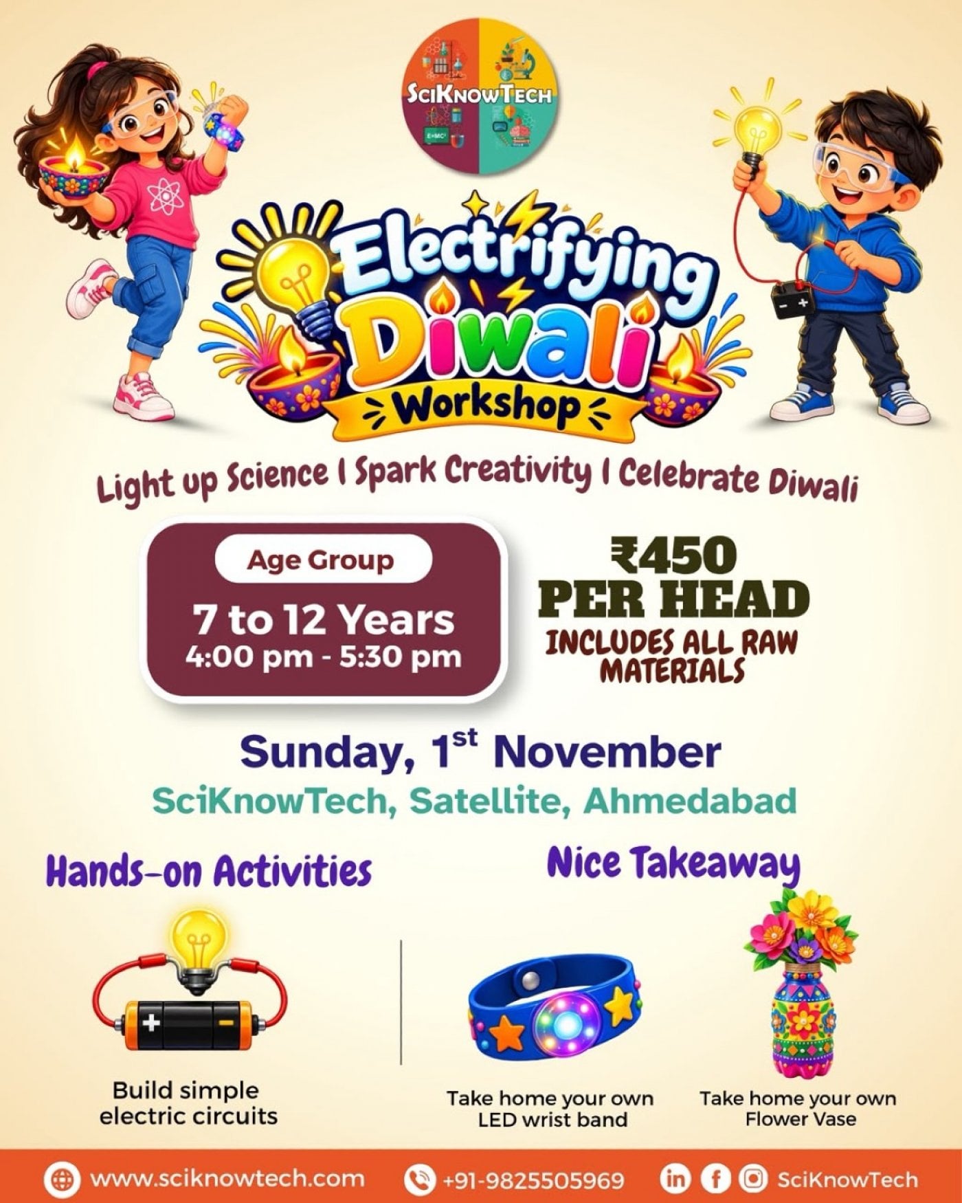 Electrifying Diwali - DIY take-away based on Electronic Circuits