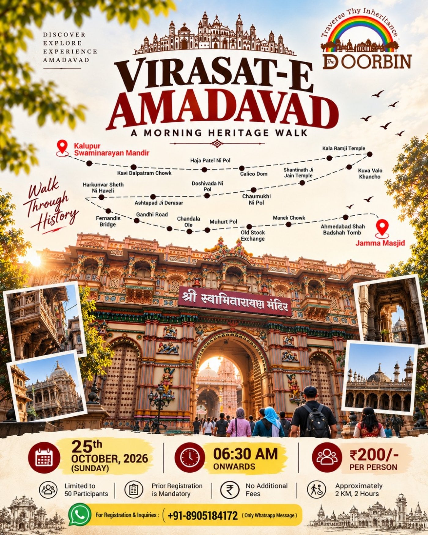 Heritage Walk in Ahmedabad by The Doorbin