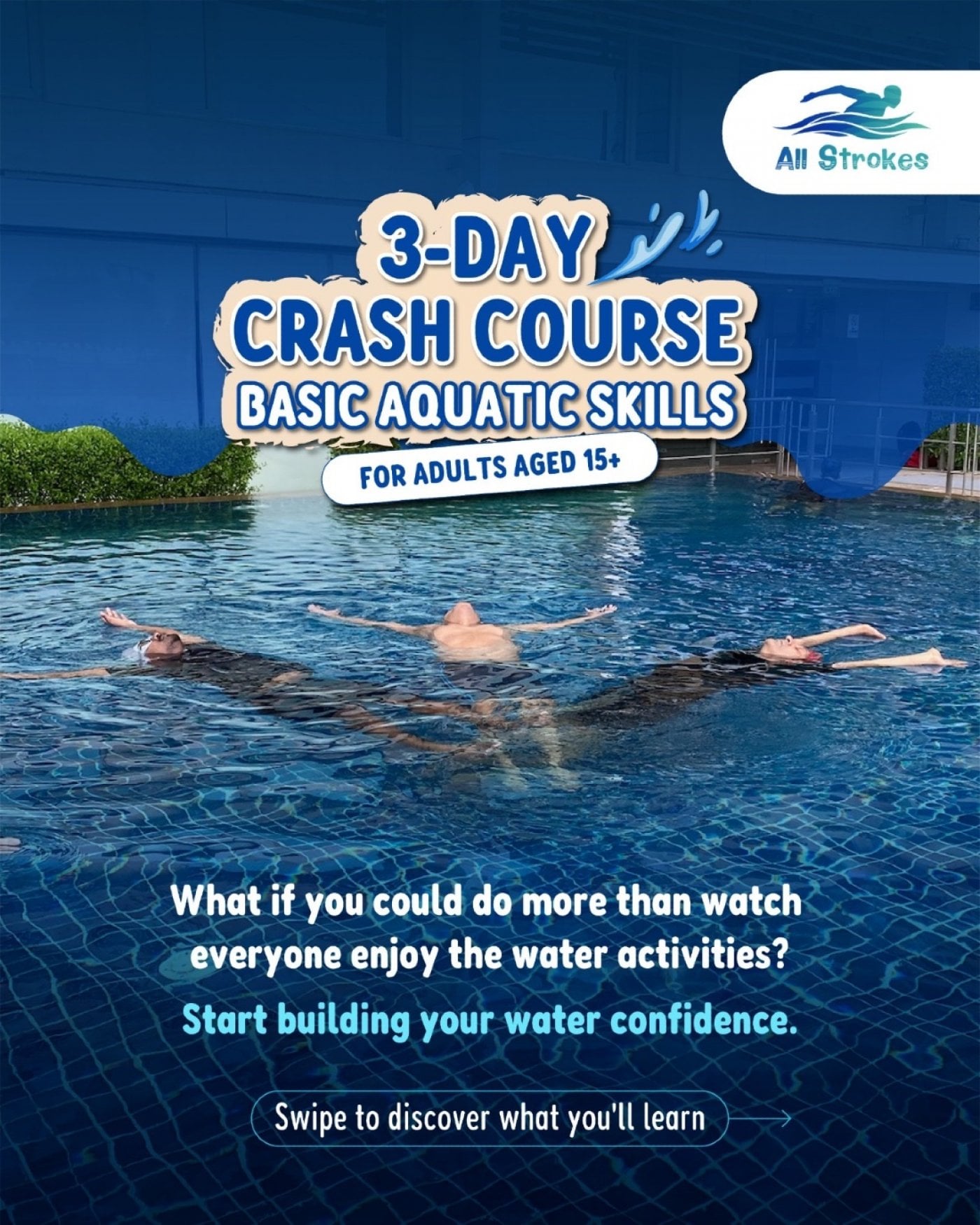 Pre Holidays Swimming Crash Course