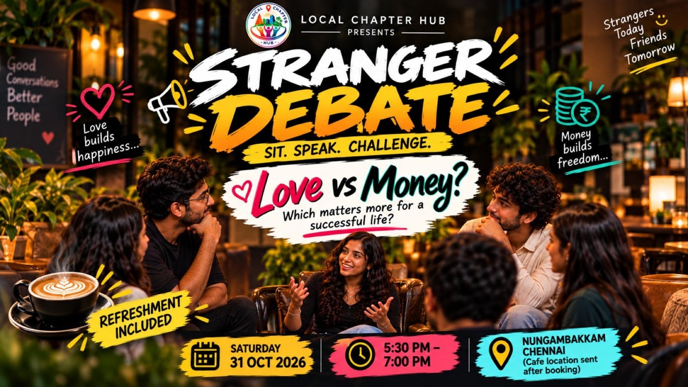 Stranger debate: love vs money ?